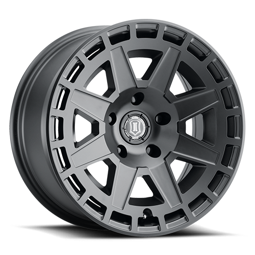 ICON ALLOYS COMPASS / SATIN BLACK ARO 17" freeshipping - All Racing Perú