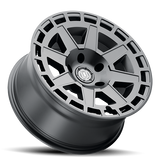 ICON ALLOYS COMPASS / SATIN BLACK ARO 17" freeshipping - All Racing Perú