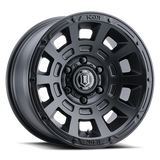 ICON ALLOYS THRUST / SATIN BLACK ARO 17" freeshipping - All Racing Perú