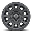 ICON ALLOYS THRUST / SATIN BLACK ARO 17" freeshipping - All Racing Perú