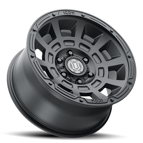 ICON ALLOYS THRUST / SATIN BLACK ARO 17" freeshipping - All Racing Perú