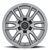 ICON ALLOYS VECTOR 6 TITANIUM ARO 17" freeshipping - All Racing Perú