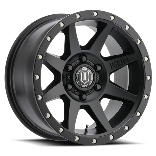 ICON ALLOYS REBOUND SAT BLACK ARO 18" freeshipping - All Racing Perú